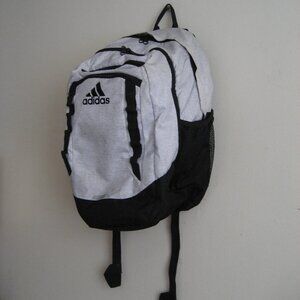 Adidas Excel 6 Unisex Backpack Bag, Jersey White